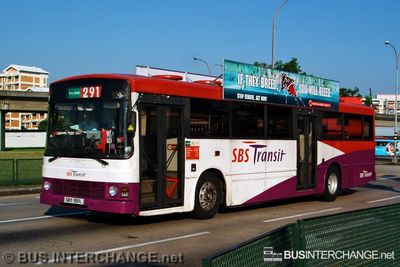 Bus 291 - SBS Transit Volvo B10M (Mark III) (SBS591L)