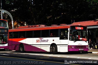 Bus 33B - SBS Transit Volvo B10M (Mark III) (SBS594D)