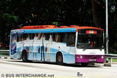 Bus 38 - SBS Transit Volvo B10M (Mark III) (SBS599R)