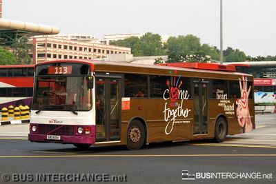 Bus 113 - SBS Transit Volvo B10M (Mark III) (SBS613H)