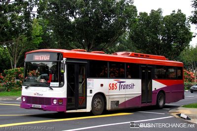 Bus 170 - SBS Transit Volvo B10M (Mark III) (SBS622G)