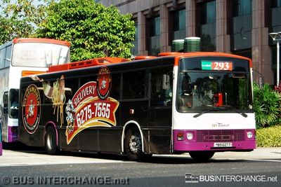 Bus 293 - SBS Transit Volvo B10M (Mark III) (SBS627T)