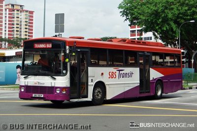 SBS Transit Volvo B10M (Mark III) (SBS700P) - TRAINING BUS