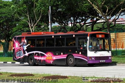 Bus 16 - SBS Transit Volvo B10M (Mark III) (SBS756D)