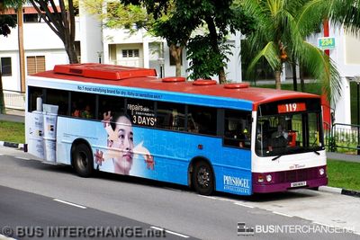 Bus 119 - SBS Transit Volvo B10M (Mark III) (SBS806T)