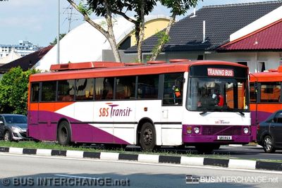 SBS Transit Volvo B10M (Mark III) (SBS812A) - TRAINING BUS