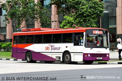 Bus 65 - SBS Transit Volvo B10M (Mark III) (SBS817L)