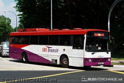 Bus 16 - SBS Transit Volvo B10M (Mark III) (SBS818J)