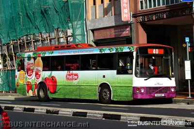 Bus 40 - SBS Transit Volvo B10M (Mark III) (SBS848Y)
