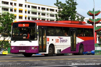 Bus 5 - SBS Transit Volvo B10M (Mark III) (SBS871D)