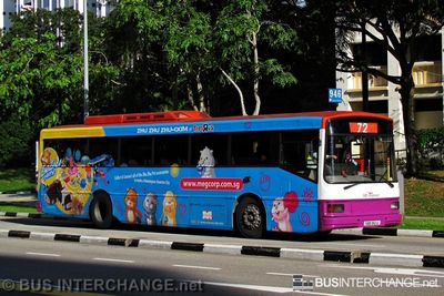 Bus 72 - SBS Transit Volvo B10M (Mark IV) (SBS912U)