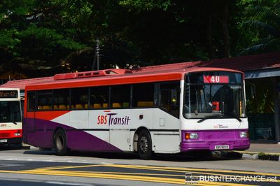 Bus 40 - SBS Transit Volvo B10M (Mark IV) (SBS922R)