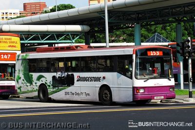 Bus 153 - SBS Transit Volvo B10M (Mark IV) (SBS935D)