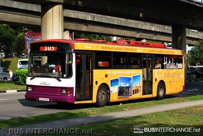 Bus 105 - SBS Transit Volvo B10M (Mark IV) (SBS936B)