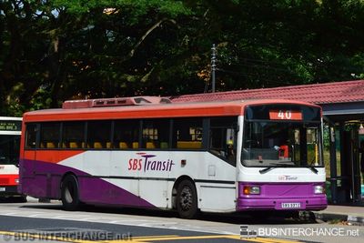 Bus 40 - SBS Transit Volvo B10M (Mark IV) (SBS937Z)