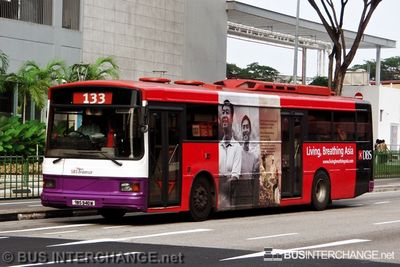 Bus 133 - SBS Transit Volvo B10M (Mark IV) (SBS940M)