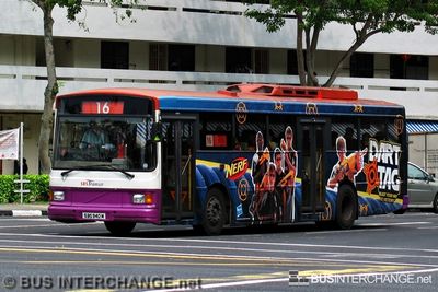 Bus 16 - SBS Transit Volvo B10M (Mark IV) (SBS940M)