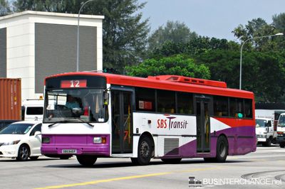Bus 12 - SBS Transit Volvo B10M (Mark IV) (SBS949P)