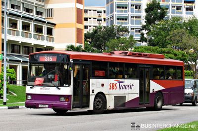 Bus 315 - SBS Transit Volvo B10M (Mark IV) (SBS950J)