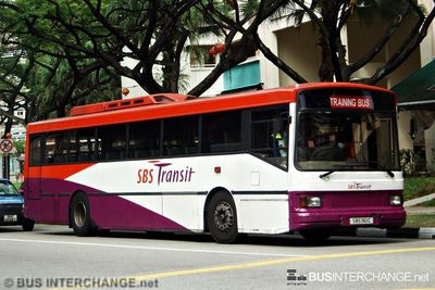 SBS Transit Volvo B10M (Mark IV) (SBS961C) - TRAINING BUS