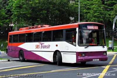 SBS Transit Volvo B10M (Mark IV) (SBS963Y) - TRAINING BUS