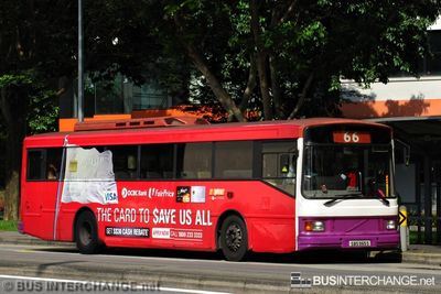 Bus 66 - SBS Transit Volvo B10M (Mark IV) (SBS965S)