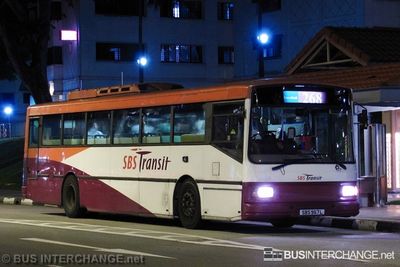 Bus 268 - SBS Transit Volvo B10M (Mark IV) (SBS967L)