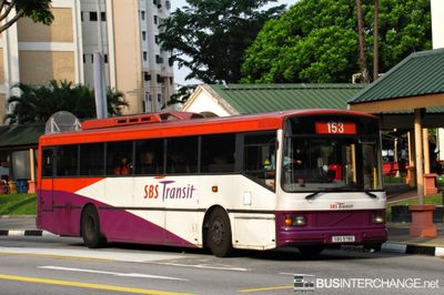 Bus 153 - SBS Transit Volvo B10M (Mark IV) (SBS978E)