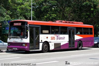 SBS Transit Volvo B10M (Mark IV) (SBS982S) - TRAINING BUS