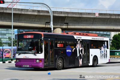 Bus 39 - SBS Transit Volvo B10M (Mark IV) (SBS987D)