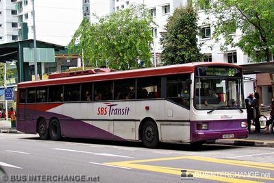 Bus 83 - SBS Transit Volvo B10M-70 14.5m (SBS997A)
