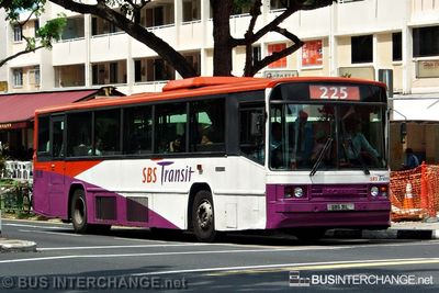 Bus 225 - SBS Transit Scania N113CRB (SBS31L)