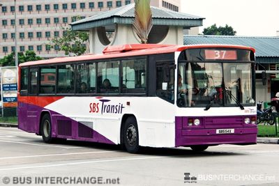 Bus 37 - SBS Transit Scania N113CRB (SBS54X)