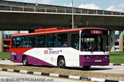 Bus 335 - SBS Transit Mercedes-Benz O405 (SBS98U)