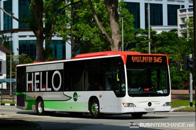 Bus 945 - Tower Transit Singapore Mercedes-Benz Citaro (SG1002B)