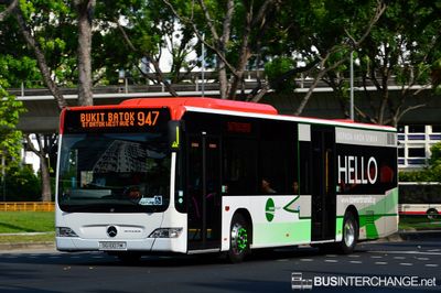 Bus 947 - Tower Transit Singapore Mercedes-Benz Citaro (SG1007M)