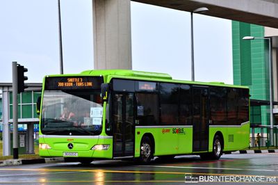 Bus SHUTTLE 3 - SMRT Buses Mercedes-Benz Citaro (SG1020Z)