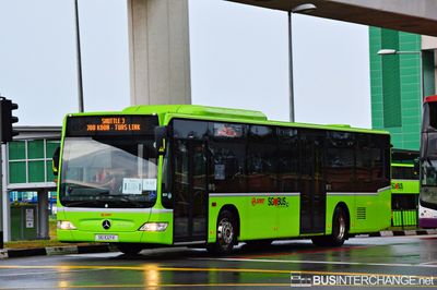 Bus SHUTTLE 3 - SMRT Buses Mercedes-Benz Citaro (SG1021X)
