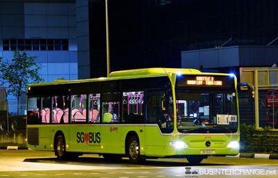 Bus SHUTTLE 3 - SMRT Buses Mercedes-Benz Citaro (SG1022T)