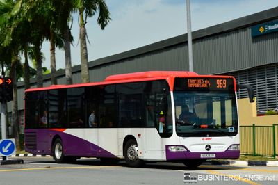 Bus 969 - SMRT Buses Mercedes-Benz Citaro (SG1032P)