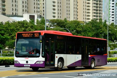 Bus 969 - SMRT Buses Mercedes-Benz Citaro (SG1032P)
