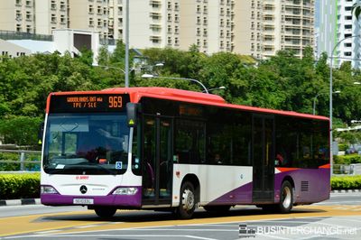 Bus 969 - SMRT Buses Mercedes-Benz Citaro (SG1033L)