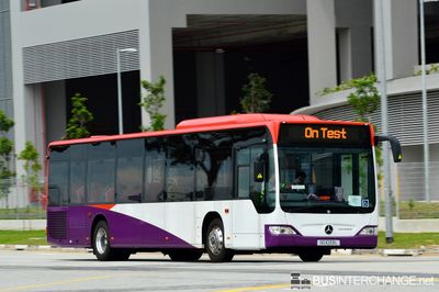 Tower Transit Singapore Mercedes-Benz Citaro (SG1033L) - On Test