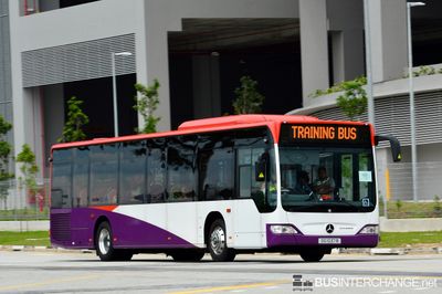 Tower Transit Singapore Mercedes-Benz Citaro (SG1037B) - TRAINING BUS