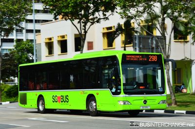Bus 298 - SBS Transit Mercedes-Benz Citaro (SG1131L)