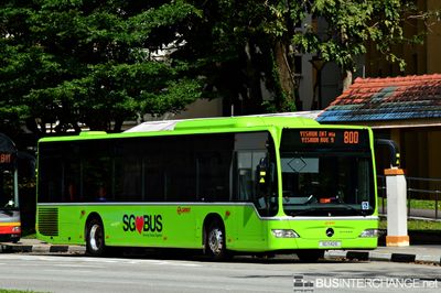 Bus 800 - SMRT Buses Mercedes-Benz Citaro (SG1142E)