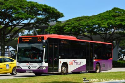 Bus 53 - SBS Transit Mercedes-Benz Citaro (SG1153Z)