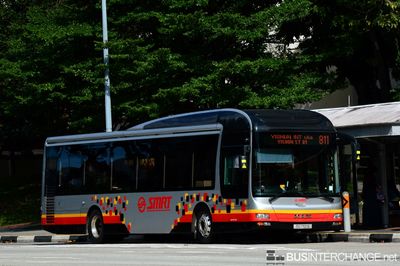 Bus 811 - SMRT Buses MAN NL323F (A22) (SG1701S)