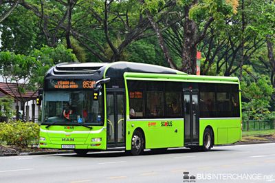 Bus 853M - SMRT Buses MAN NL323F (A22) (SG1725Z)