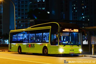 Bus 882A - SMRT Buses MAN NL323F (A22) (SG1737P)